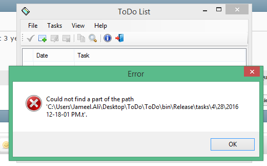 Name:  ToDo Error.png
Views: 1484
Size:  16.4 KB