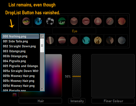 [RESOLVED] Droplist Colours? Cairo Control-VBForums
