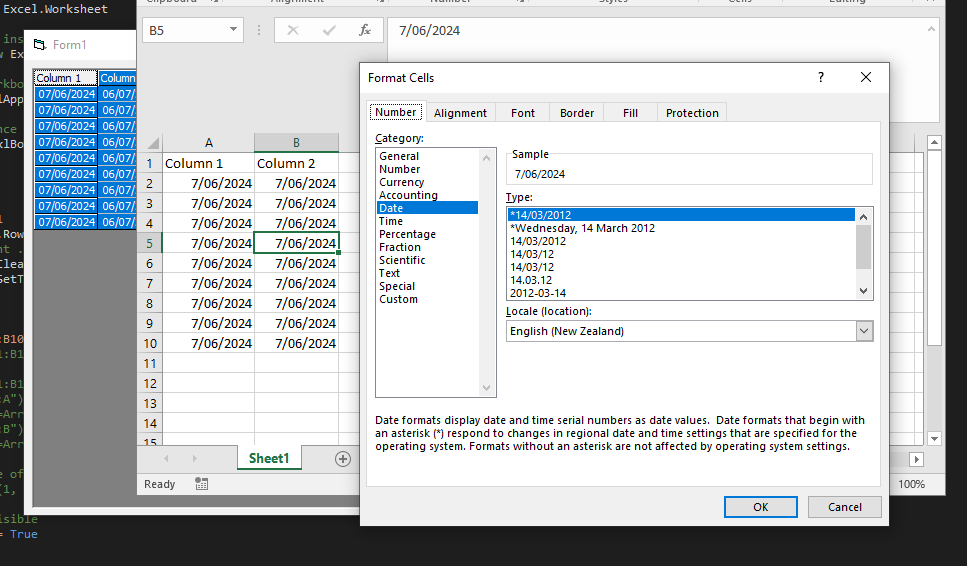 Export Flexgrid/VBFlexgrid to Excel Americansing Dates-VBForums